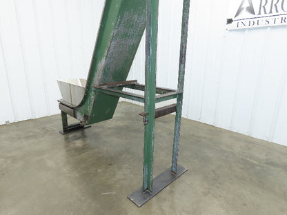 Livonia B-14 14"W x 88"L Magnetic Incline Chip Conveyor 72" Discharge 230/460V