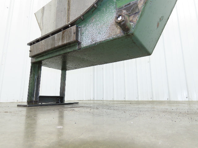 Livonia B-14 14"W x 88"L Magnetic Incline Chip Conveyor 72" Discharge 230/460V