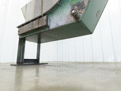 Livonia B-14 14"W x 88"L Magnetic Incline Chip Conveyor 72" Discharge 230/460V