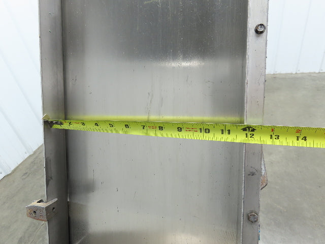 Livonia B-14 14"W x 88"L Magnetic Incline Chip Conveyor 72" Discharge 230/460V