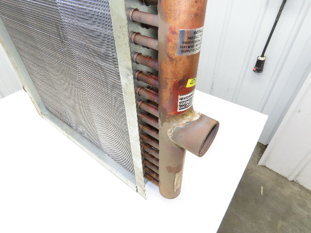 Heatcraft 5SA0802C-24X24FPT Oven Steam Condenser Coil Heat Exchanger 2-1/2"NPT