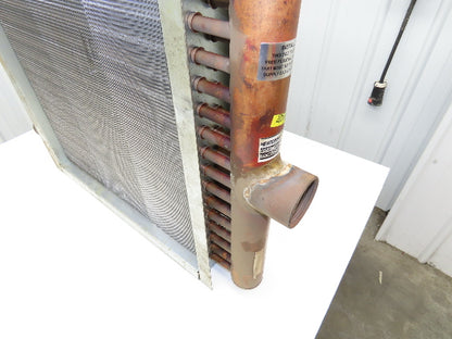 Heatcraft 5SA0802C-24X24FPT Oven Steam Condenser Coil Heat Exchanger 2-1/2"NPT