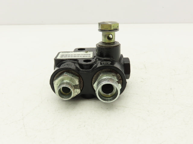 Linde 000 944 51 22 Forklift Hydraulic Pump Valve OLSP 80 Removed From E32CL
