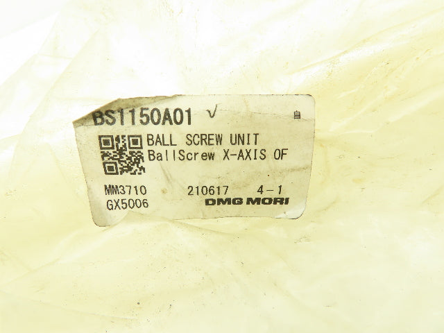 DMG Mori BS1150A01 X-Axis Ball Screw & Nut Assy 28mm Dia 10mm Pitch 780mm OAL