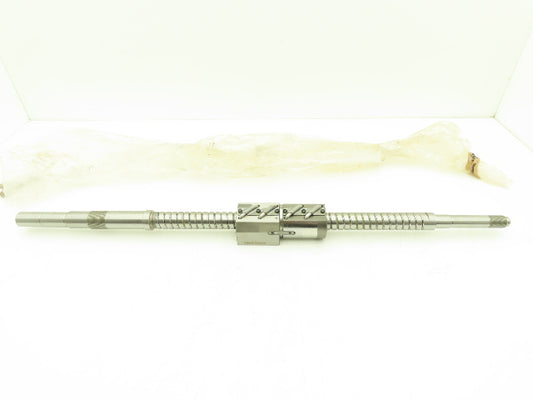 DMG Mori BS1150A01 X-Axis Ball Screw & Nut Assy 28mm Dia 10mm Pitch 780mm OAL