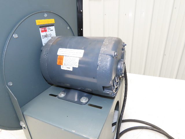 Dayton 2C890 HVAC Duct Blower 10" Fan 1510CFM 3/4Hp 3Ph Motor Squirrel Cage