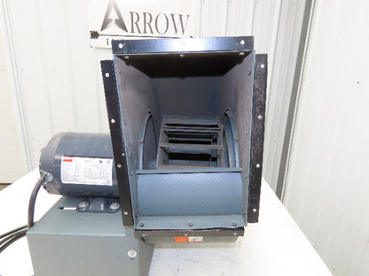Dayton 2C890 HVAC Duct Blower 10" Fan 1510CFM 3/4Hp 3Ph Motor Squirrel Cage