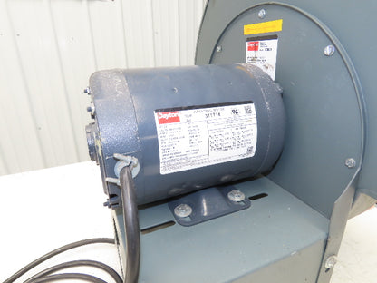 Dayton 2C890 HVAC Duct Blower 10" Fan 1510CFM 3/4Hp 3Ph Motor Squirrel Cage