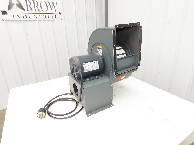 Dayton 2C890 HVAC Duct Blower 10" Fan 1510CFM 3/4Hp 3Ph Motor Squirrel Cage
