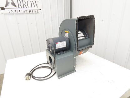 Dayton 2C890 HVAC Duct Blower 10" Fan 1510CFM 3/4Hp 3Ph Motor Squirrel Cage