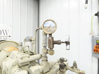 Vickers PVB6RSY21C11 Hydraulic Power Unit 25 Gal Tank 6gpm 2000psi Pump 5Hp 3PH