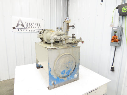 Vickers PVB6RSY21C11 Hydraulic Power Unit 25 Gal Tank 6gpm 2000psi Pump 5Hp 3PH