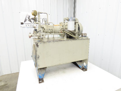 Vickers PVB6RSY21C11 Hydraulic Power Unit 25 Gal Tank 6gpm 2000psi Pump 5Hp 3PH