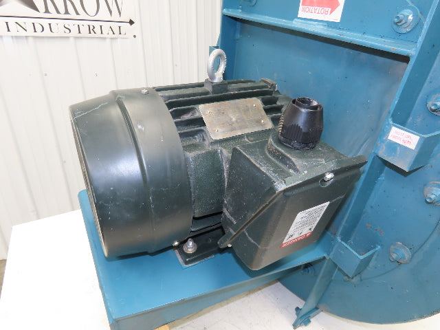 Twin City 19W8-TBNS Turbo Pressure Blower Fan 7.5HP 2700CFM Cracked Mount