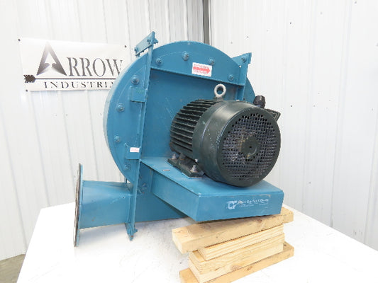 Twin City 19W8-TBNS Turbo Pressure Blower Fan 7.5HP 2700CFM Cracked Mount