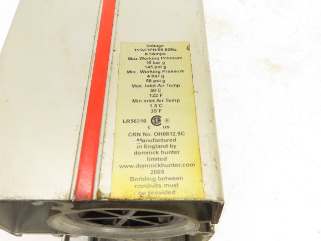 Domnick Hunter Cartridge Body Assembly for Midas Pneudri Desiccant Air Dryer