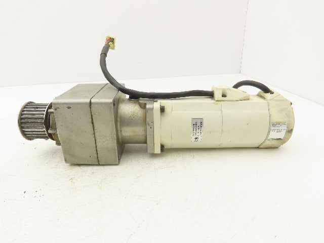 Panasonic MSMA042A1H1 Servo Gear Motor .4kw 3PH 9:1 Ratio Inline Reducer 333 RPM