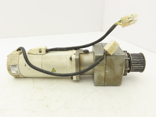 Panasonic MSMA042A1H1 Servo Gear Motor .4kw 3PH 9:1 Ratio Inline Reducer 333 RPM