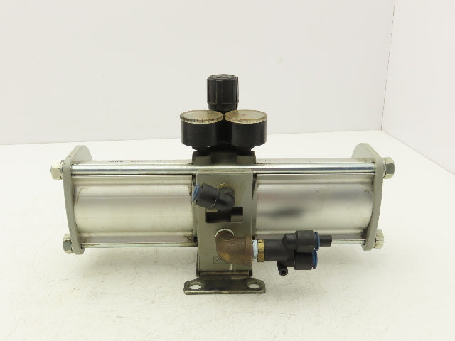 SMC VBA20A-03GN Pneumatic Booster Pressure Regulator 0-145psi Rc 3/8"
