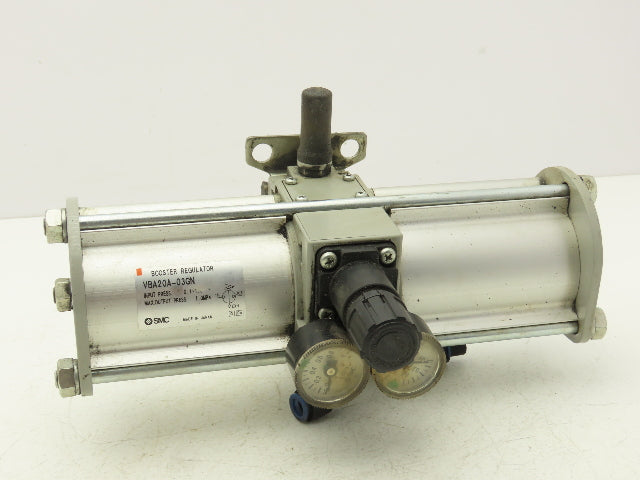 SMC VBA20A-03GN Pneumatic Booster Pressure Regulator 0-145psi Rc 3/8"
