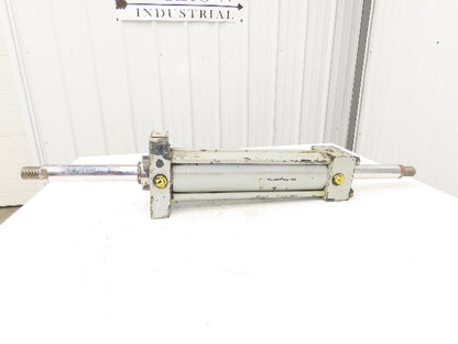 Loramendi Hydraulic Cylinder 100mm Bore X 375mm Stroke Double End Flange Mount