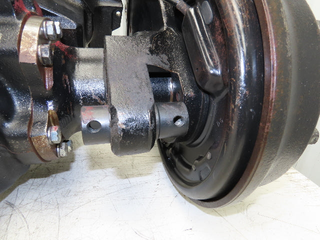 Hyster E50XM-27 Forklift Front Dual Wheel Drive Axle Assembly 6-Lug & Park Brake