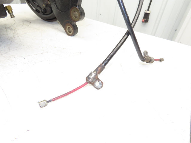 Hyster E50XM-27 Forklift Front Dual Wheel Drive Axle Assembly 6-Lug & Park Brake