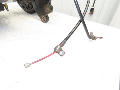 Hyster E50XM-27 Forklift Front Dual Wheel Drive Axle Assembly 6-Lug & Park Brake