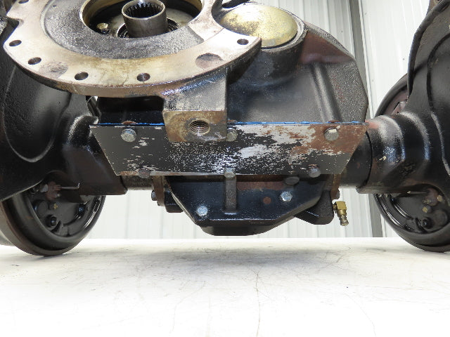 Hyster E50XM-27 Forklift Front Dual Wheel Drive Axle Assembly 6-Lug & Park Brake