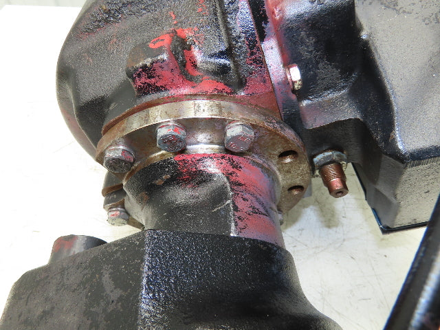 Hyster E50XM-27 Forklift Front Dual Wheel Drive Axle Assembly 6-Lug & Park Brake