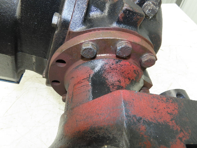 Hyster E50XM-27 Forklift Front Dual Wheel Drive Axle Assembly 6-Lug & Park Brake