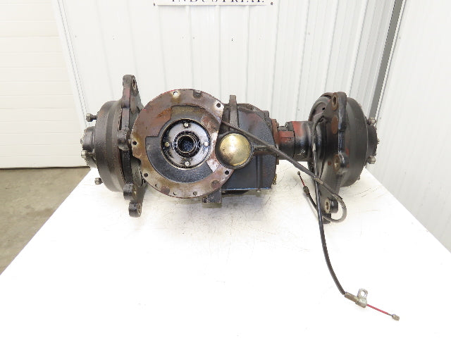 Hyster E50XM-27 Forklift Front Dual Wheel Drive Axle Assembly 6-Lug & Park Brake