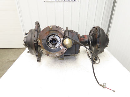 Hyster E50XM-27 Forklift Front Dual Wheel Drive Axle Assembly 6-Lug & Park Brake