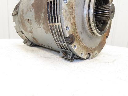 Hyster E50XM-27 Electric Forklift Traction Motor 48VDC 1.5" Spline Shaft