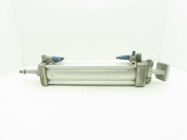 Festo DNU-100-390-PPV-A Pneumatic Air Cylinder 100mm Bore 390mm Stroke Clevis Mt
