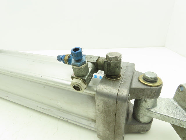 Festo DNU-100-390-PPV-A Pneumatic Air Cylinder 100mm Bore 390mm Stroke Clevis Mt