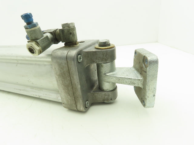 Festo DNU-100-390-PPV-A Pneumatic Air Cylinder 100mm Bore 390mm Stroke Clevis Mt