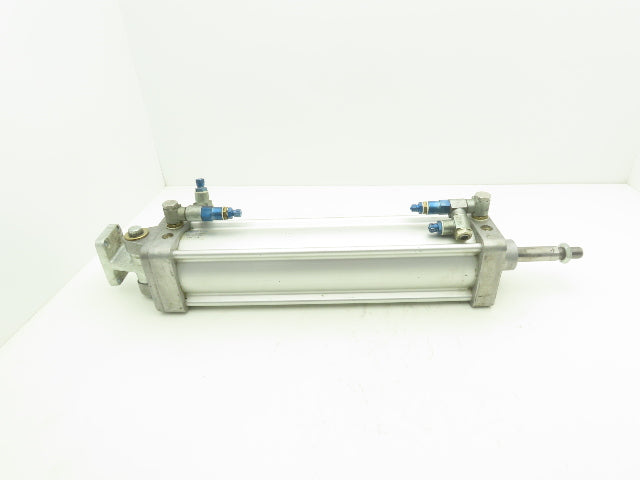 Festo DNU-100-390-PPV-A Pneumatic Air Cylinder 100mm Bore 390mm Stroke Clevis Mt