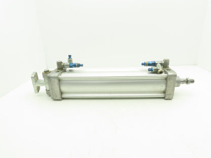 Festo DNU-100-390-PPV-A Pneumatic Air Cylinder 100mm Bore 390mm Stroke Clevis Mt