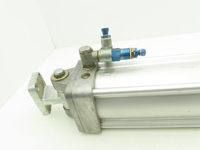 Festo DNU-100-390-PPV-A Pneumatic Air Cylinder 100mm Bore 390mm Stroke Clevis Mt
