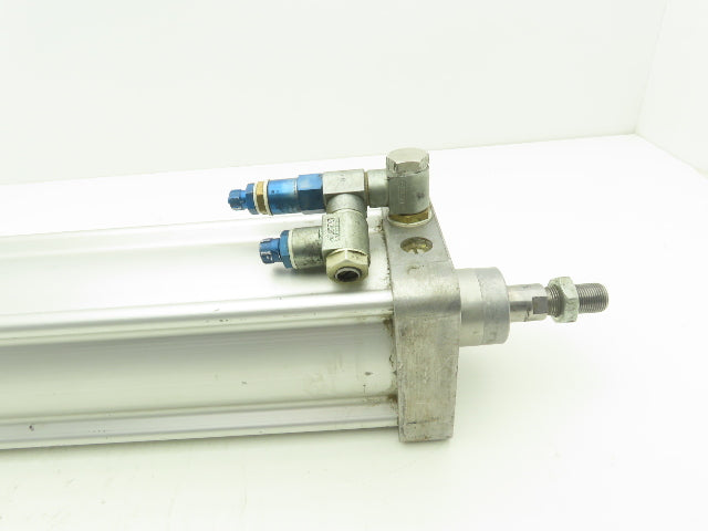 Festo DNU-100-390-PPV-A Pneumatic Air Cylinder 100mm Bore 390mm Stroke Clevis Mt