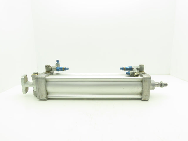 Festo DNU-100-390-PPV-A Pneumatic Air Cylinder 100mm Bore 390mm Stroke Clevis Mt