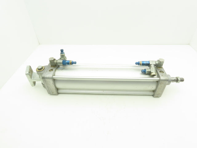 Festo DNU-100-390-PPV-A Pneumatic Air Cylinder 100mm Bore 390mm Stroke Clevis Mt