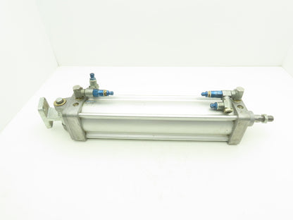 Festo DNU-100-390-PPV-A Pneumatic Air Cylinder 100mm Bore 390mm Stroke Clevis Mt