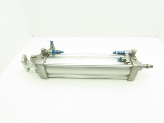 Festo DNU-100-390-PPV-A Pneumatic Air Cylinder 100mm Bore 390mm Stroke Clevis Mt