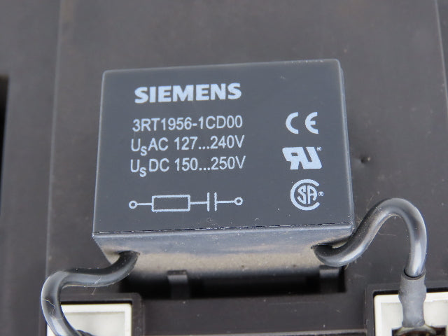 Siemens 3RT1075-6AP36 Sirius Motor Starter Contactor 400A 1000VAC 3 Pole 240V