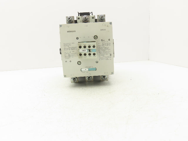 Siemens 3RT1075-6AP36 Sirius Motor Starter Contactor 400A 1000VAC 3 Pole 240V