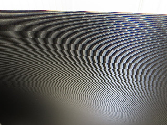 15.5"W x 290' Grooved Rubber Conveyor Belt 2-Ply Black Ribbed 290' Length