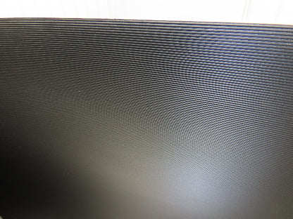 15.5"W x 290' Grooved Rubber Conveyor Belt 2-Ply Black Ribbed 290' Length