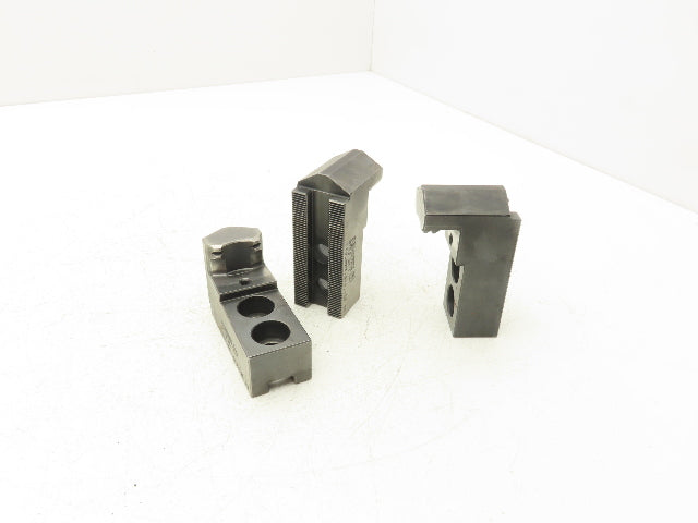 Schunk SZIJ-20-I Steel Lathe Chuck Hard Claw Jaws For ID Clamping Set of 3